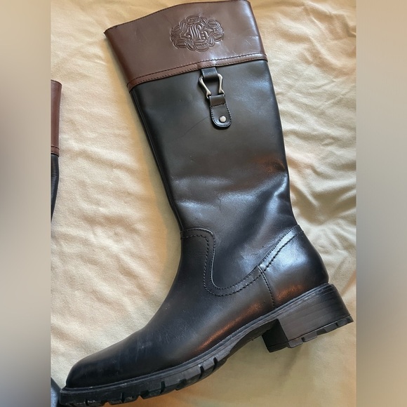Blondo vida tall black & brown boots size 6 - Picture 10 of 11